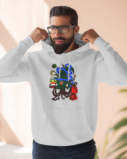 Christmas Treeant - Fleece Hoodie