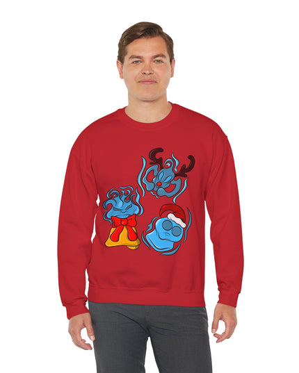 Xmas Will O' Wisp - Unisex Heavy Blend Crewneck Sweatshirt