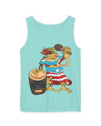 Tank Top - Puerto Rican Isabela Coqui Print