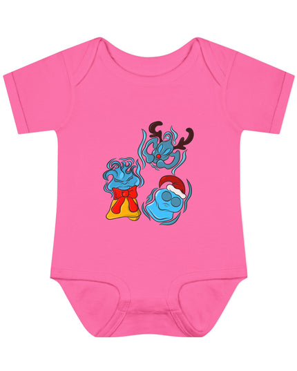 Xmas Will O Wisp - Infant Baby Rib Bodysuit