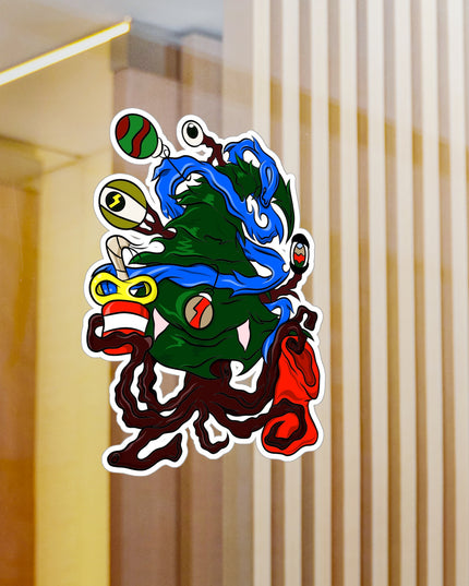 Christmas Treeant - Kiss-Cut Vinyl Decal Sticker