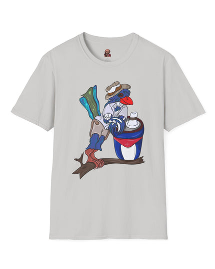 Mateo Armas the Cuban Trogon - Unisex Graphic Tee Shirt