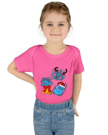 Xmas Will O Wisp - Infant Baby Rib Bodysuit