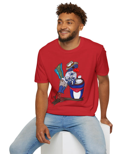 Mateo Armas the Cuban Trogon - Unisex Graphic Tee Shirt