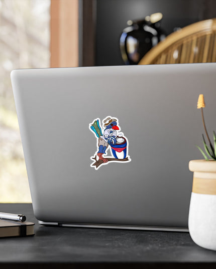 Mateo Armas Trogon - Kiss-Cut Vinyl Decal Sticker