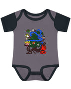 NB (0-3M) / Granite Heather/Black