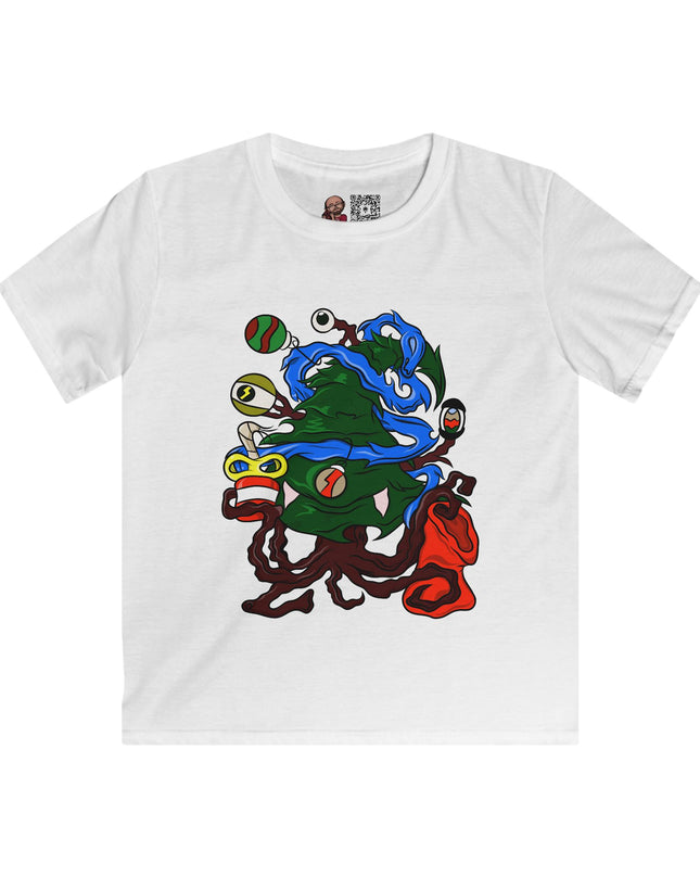 Christmas Treeant - Kids Softstyle Tee Shirt