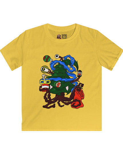 Christmas Treeant - Kids Softstyle Tee Shirt