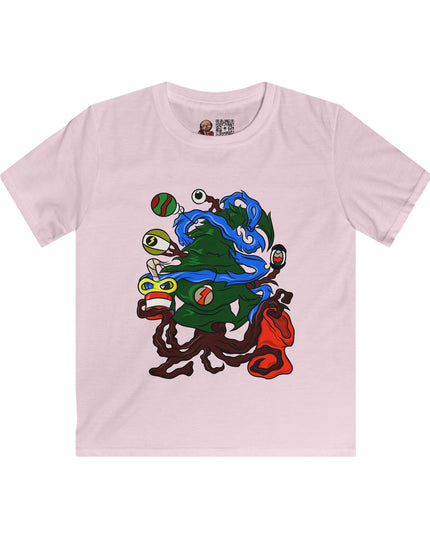 Christmas Treeant - Kids Softstyle Tee Shirt