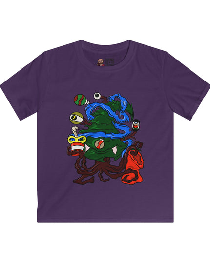 Christmas Treeant - Kids Softstyle Tee Shirt