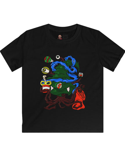 Christmas Treeant - Kids Softstyle Tee Shirt