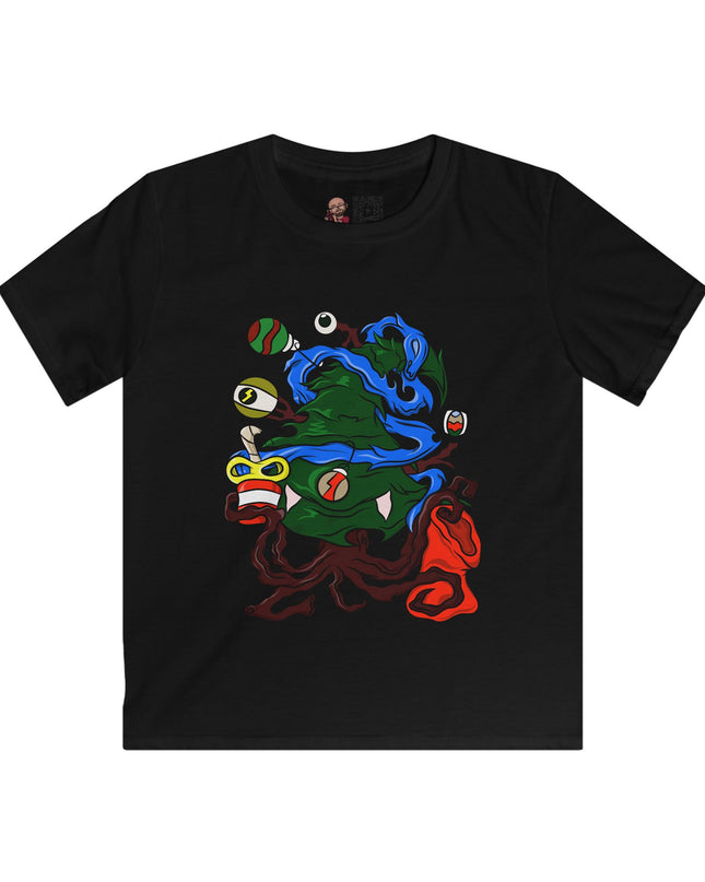Christmas Treeant - Kids Softstyle Tee Shirt