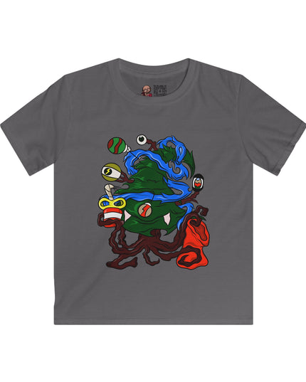 Christmas Treeant - Kids Softstyle Tee Shirt