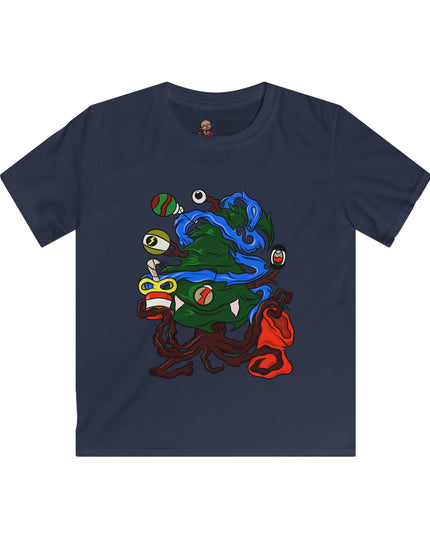 Christmas Treeant - Kids Softstyle Tee Shirt