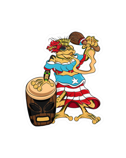 Puerto Rican Isabella Coqui - Kiss-Cut Vinyl Decal Sticker