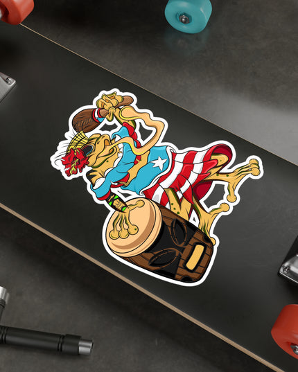 Puerto Rican Isabella Coqui - Kiss-Cut Vinyl Decal Sticker