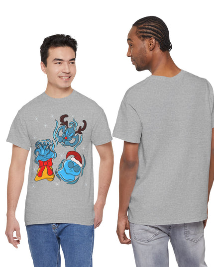 Twinkling Xmas Will O' Wisp - Adult Graphic Tee Shirt