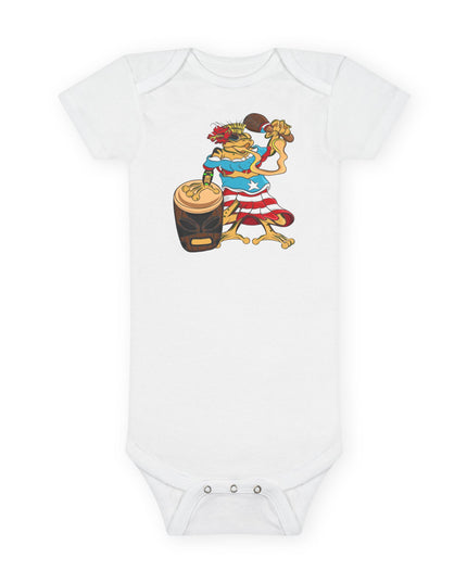 Puerto Rican Isabella Coqui - baby Short Sleeve Onesie