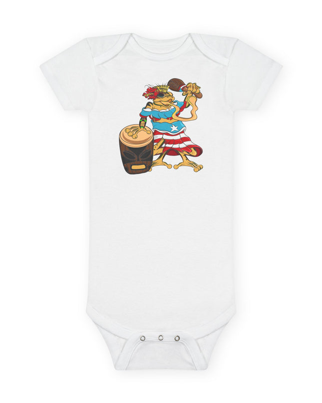 Puerto Rican Isabella Coqui - baby Short Sleeve Onesie