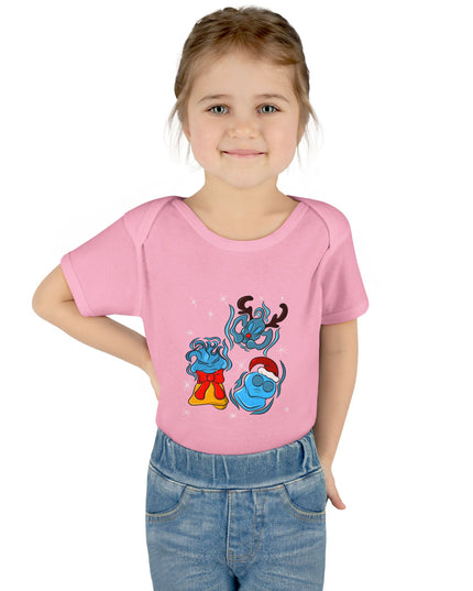 Sparkling Xmas Will O' Wisp - Infant Jersey Bodysuit