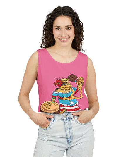 Tank Top - Puerto Rican Isabela Coqui Print