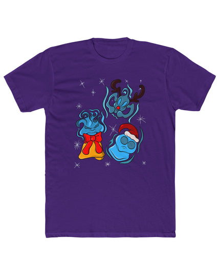 Sparkling Xmas Will O' Wisp - Unisex Adult Graphic Tee Shirt