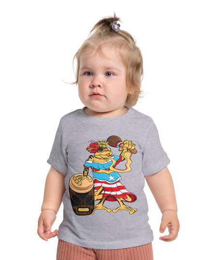 Puerto Rican Isabella Coquí - Baby Short Sleeve T-Shirt