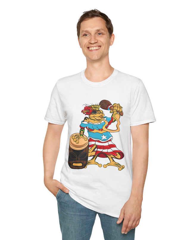 Unisex Graphic Tee Shirt - Puerto Rican Isabela Coqui