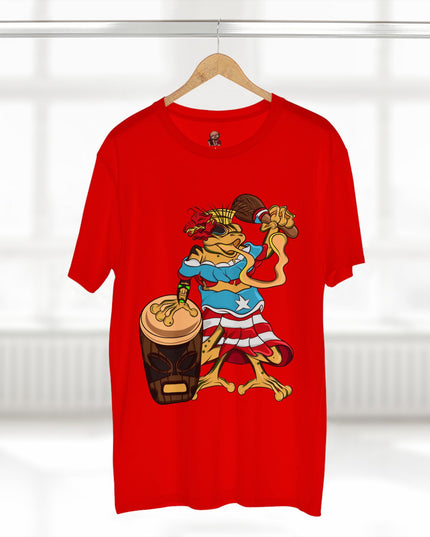 Mens Staple Tee Shirt - Puerto Rican Isabela Coqui