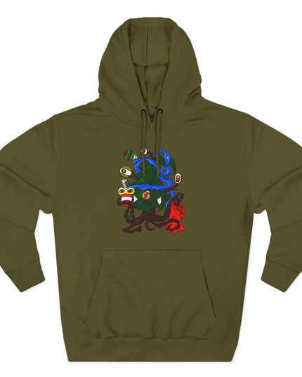 Christmas Treeant - Fleece Hoodie
