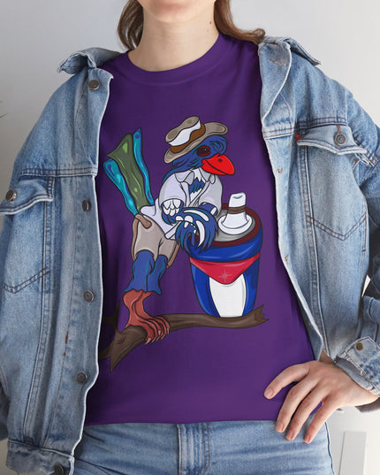 Mateos Armas the Cuban Trogon - Adult Graphic Tee Shirt