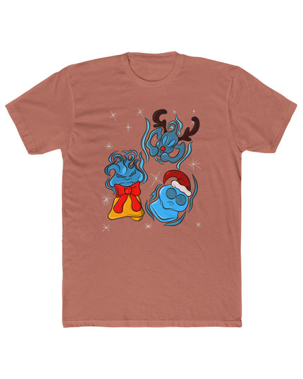 Sparkling Xmas Will O' Wisp - Unisex Adult Graphic Tee Shirt