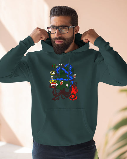 Christmas Treeant - Fleece Hoodie