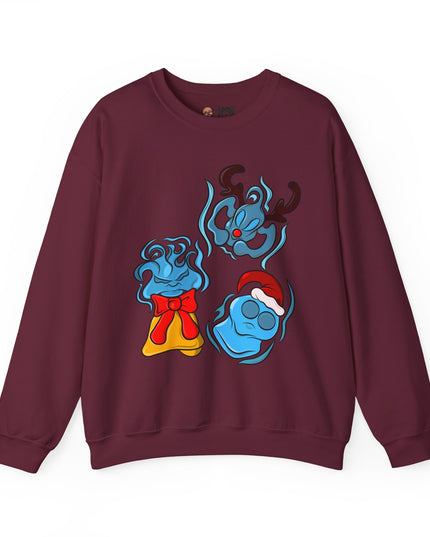 Xmas Will O' Wisp - Unisex Heavy Blend Crewneck Sweatshirt