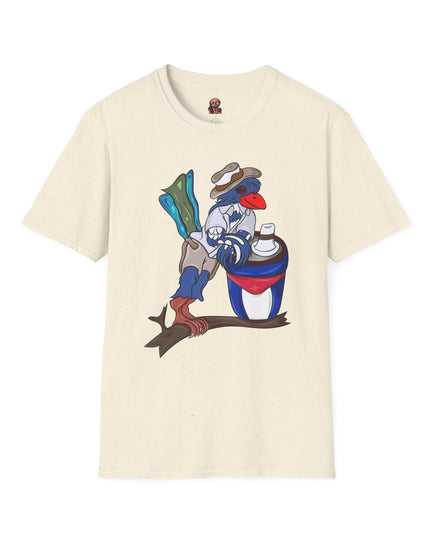 Mateo Armas the Cuban Trogon - Unisex Graphic Tee Shirt