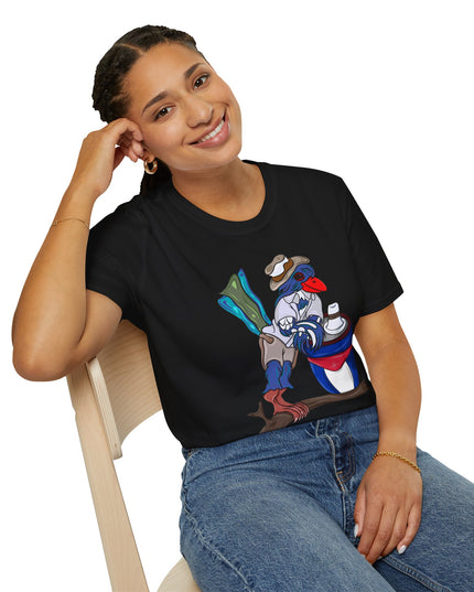 Mateo Armas the Cuban Trogon - Unisex Graphic Tee Shirt