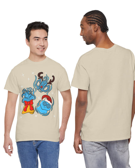 Twinkling Xmas Will O' Wisp - Adult Graphic Tee Shirt