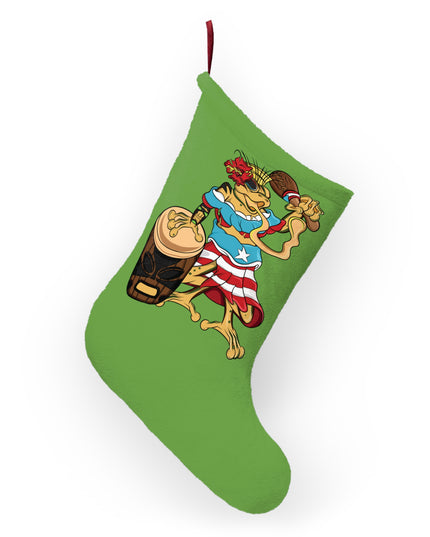 Puerto Rican Isabella Coqui - Green Stocking