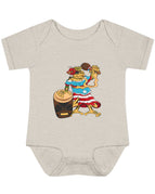 NB (0-3M) / Natural Heather