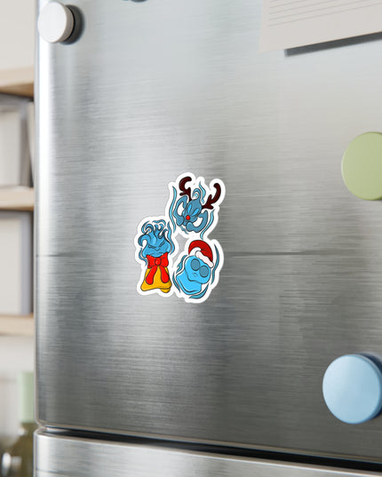 Xmas Will O' Wisp - Kiss-Cut Vinyl Decal Sticker