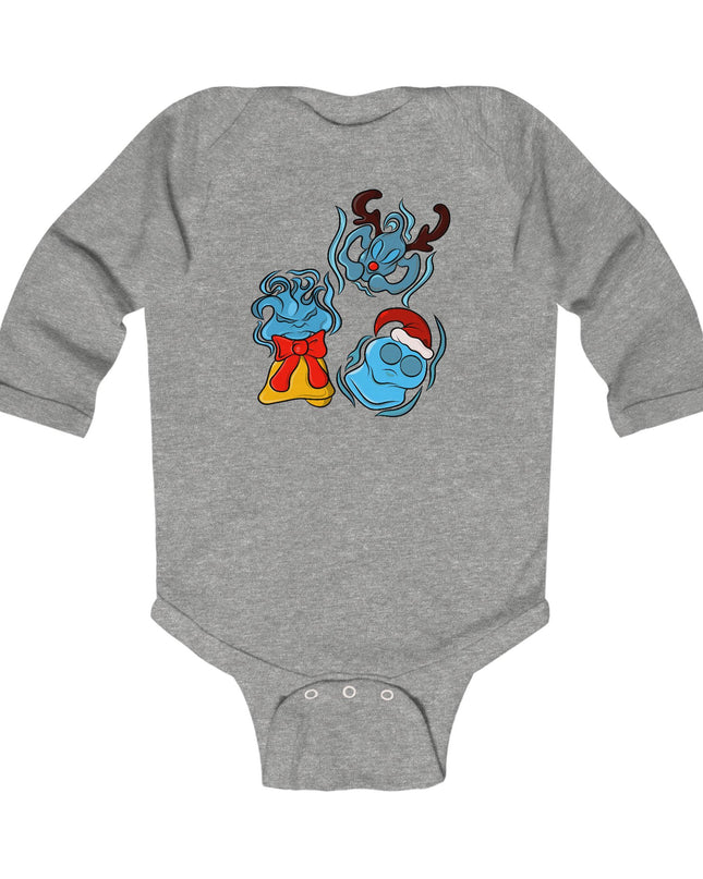 Xmas Will O' Wisp - Infant Long Sleeve Onesie