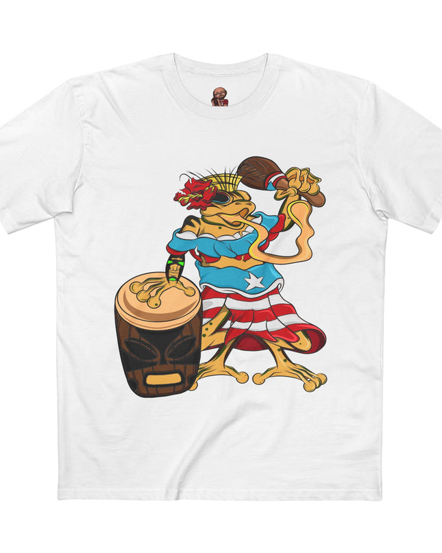 Mens Staple Tee Shirt - Puerto Rican Isabela Coqui