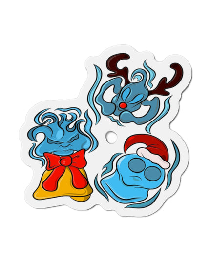 Xmas Will O' Wisp - Die-Cut Magnet