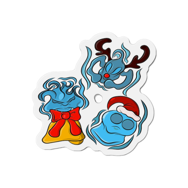 Xmas Will O' Wisp - Die-Cut Magnet