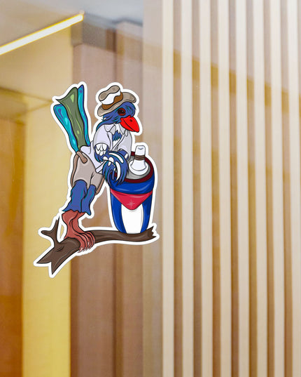 Mateo Armas Trogon - Kiss-Cut Vinyl Decal Sticker
