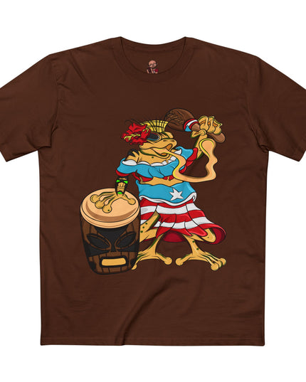 Mens Staple Tee Shirt - Puerto Rican Isabela Coqui