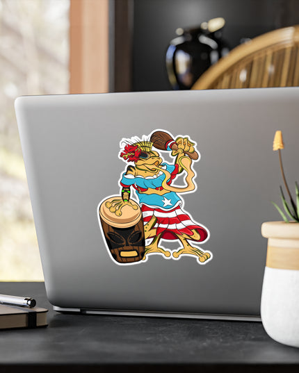 Puerto Rican Isabella Coqui - Kiss-Cut Vinyl Decal Sticker