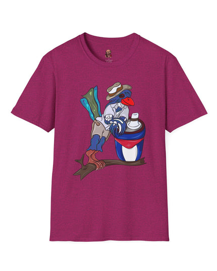 Mateo Armas the Cuban Trogon - Unisex Graphic Tee Shirt