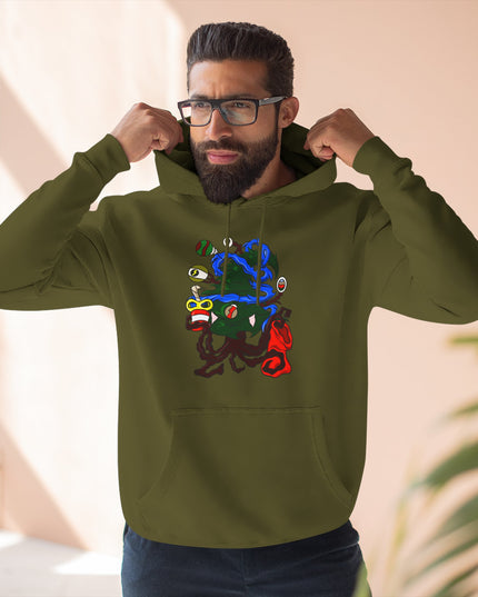 Christmas Treeant - Fleece Hoodie
