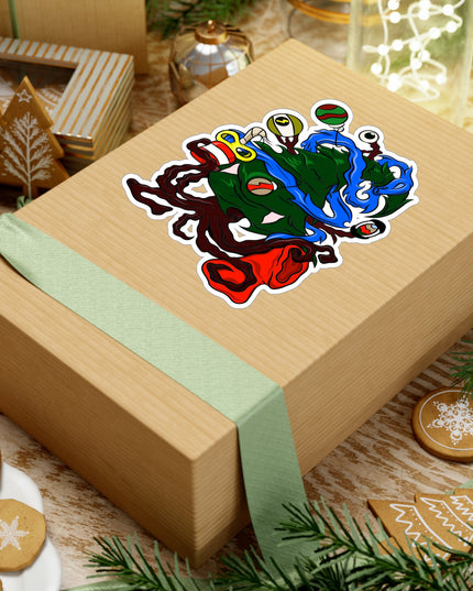 Christmas Treeant - Kiss-Cut Vinyl Decal Sticker